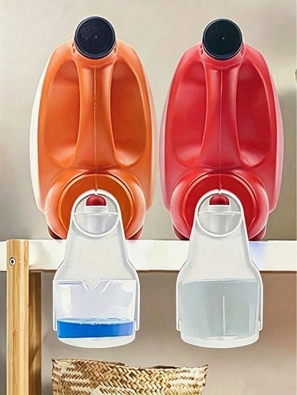 10/1pc Foldable Laundry Detergent Cup Holder, Prevents Liquid Spillage And Dripping, Practical Support Rack For Laundry Area, Home Laundry Accessory, Suitable For Balcony, Laundry Room, Indoor Daily U