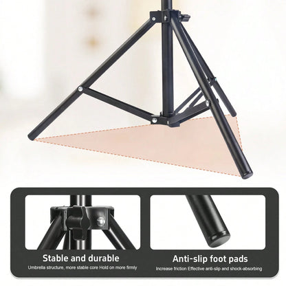 10 Inch Adjustable 3-Color LED Ring Light With Flexible Tripod & Phone Holder – Perfect For Selfies, Vlogging, Interviews, And Live Streaming Suitable For Photography, Video Recording, Live Streaming