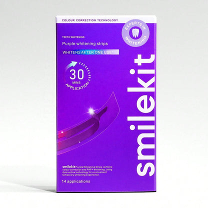 10 Pairs Purple Teeth Whitening Strips, Deep Cleaning, Oral Care, Freshens Breath, Teeth Whitening Strips For Travel And Home Use