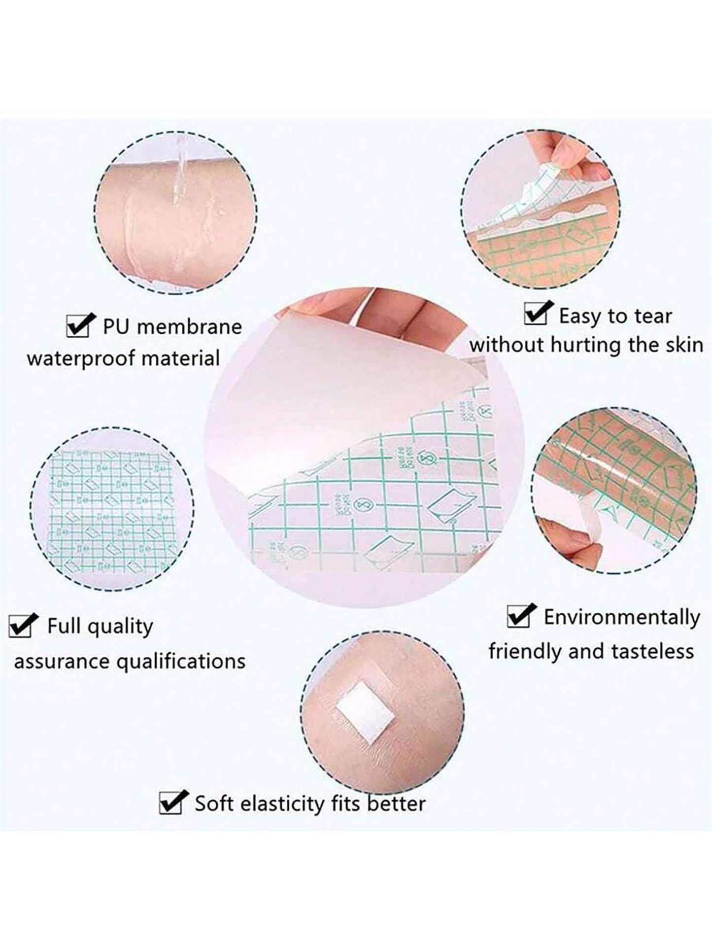100/200/300/500pcs In Disposable Cosmetic Hand Palette Palette Accessories Makeup Make-Up Tools,Makeup,Cheap,Room Decor,Vanity,Travel,Bedroom,Makeup Accessories,Cheap,Stocking Stuffers,Makeup,Makeup T