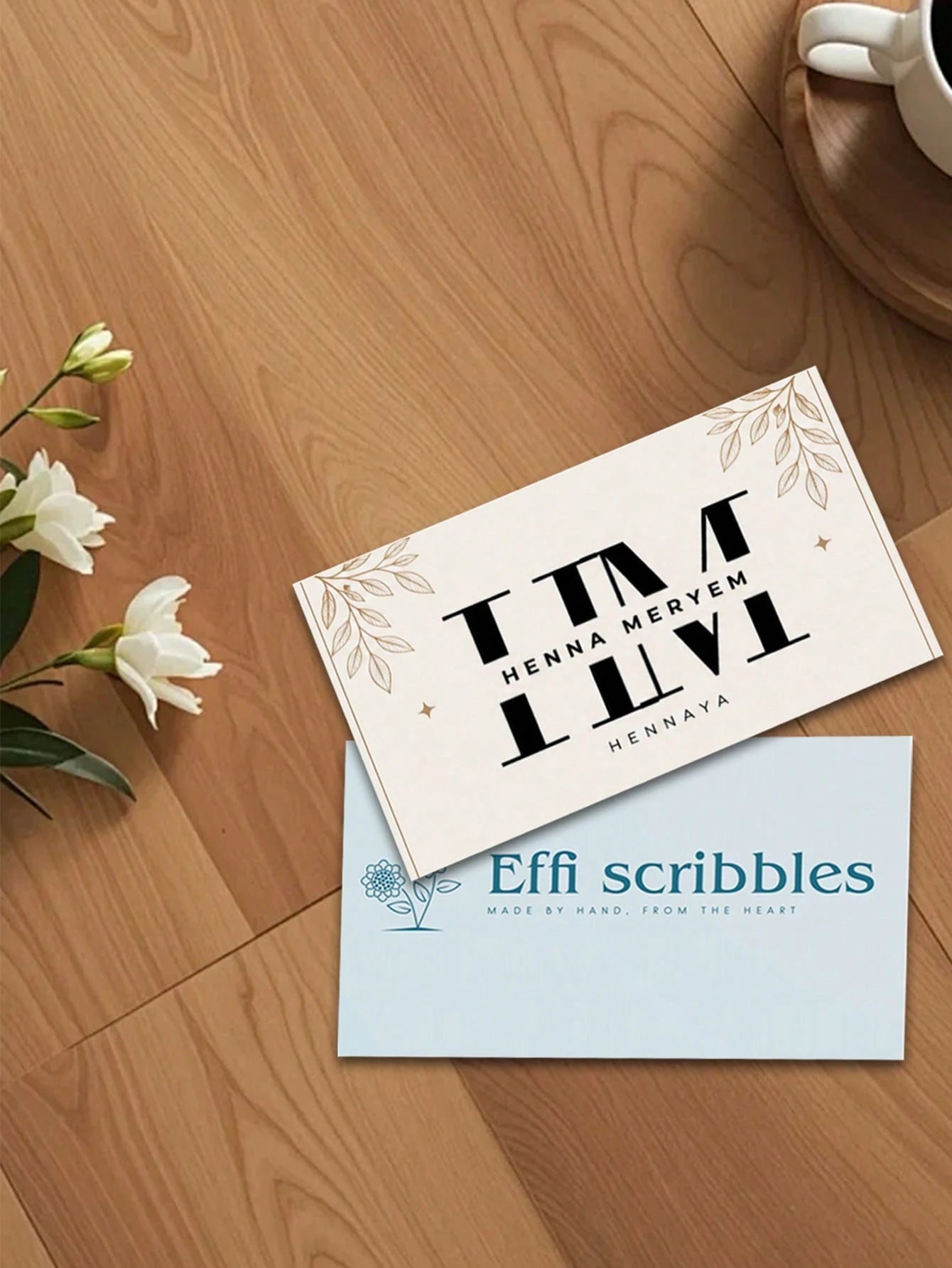 100/200/500pcs Custom Business Cards, With The Option Of Laminated Or Non-Laminated Cards, Upload Your Design Or Image To Customize Business Cards, Suitable For Individuals/Companies/Stores/Business/W