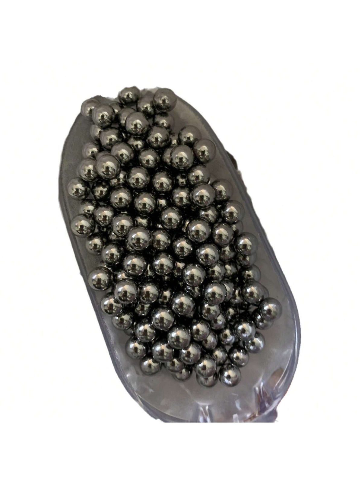 100pcs Carbon Steel Slingshot Ammo Balls, 4mm/5mm/6mm/7mm/8mm/9mm/10mm Hardened Solid Steel Bearings, Wear Resistant Slingshot Marbles