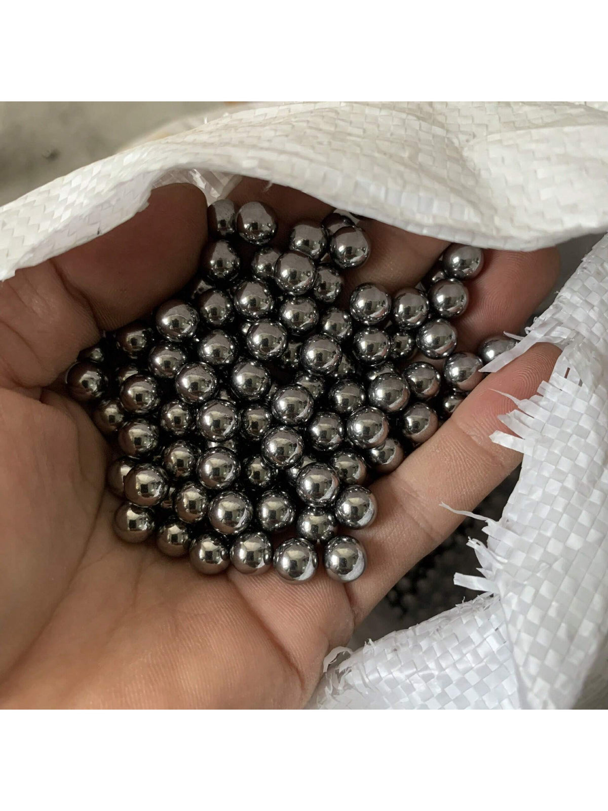 100pcs Carbon Steel Slingshot Ammo Balls, 4mm/5mm/6mm/7mm/8mm/9mm/10mm Hardened Solid Steel Bearings, Wear Resistant Slingshot Marbles