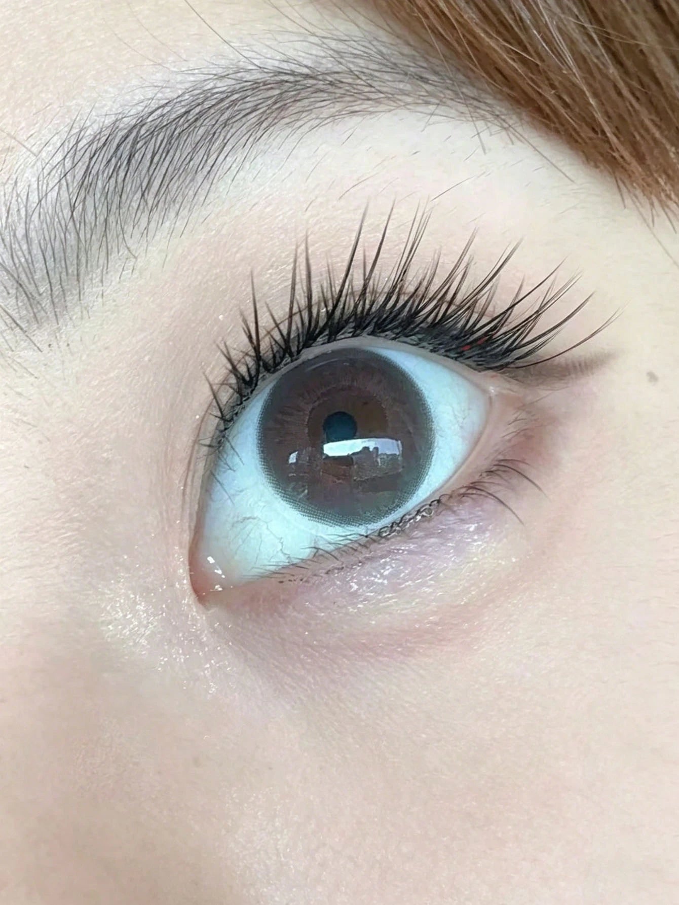 100pcs Glue-Free Korean Style Black Light Slanted Flying Eyelashes, Natural Segmented Single Cluster False Eyelashes, New Realistic Eyelashes (Random Backing Card), Suitable For Women's Eye Makeup, Pa