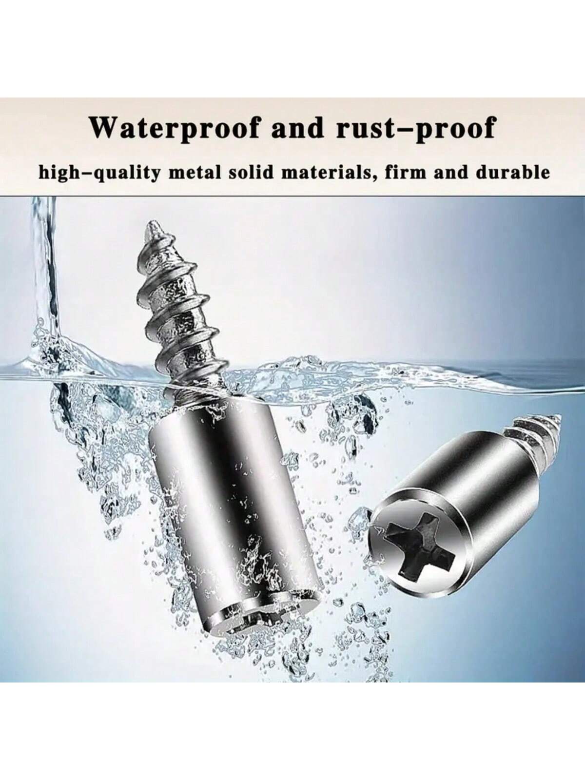 100pcs Steel Cabinet Shelf Support With Self-Tapping Screw And Anti-Slip Plywood Support, Ideal For Glass Furniture, Ensuring Maximum Stability And Easy Installation