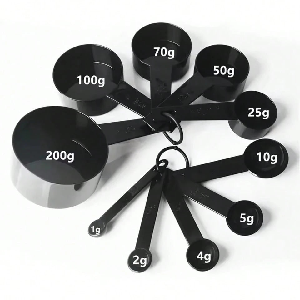 10pcs/Set Measuring Tools Kitchen Measuring Spoons Teaspoon Sugar Scoop Cake Baking Flour Measuring Cups Kitchen Spoons