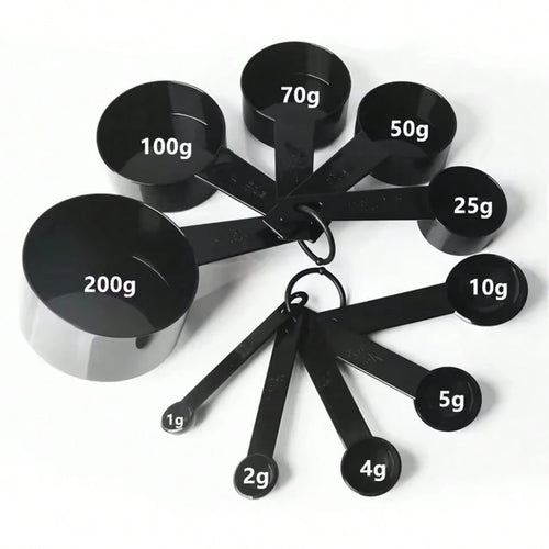 10pcs/Set Measuring Tools Kitchen Measuring Spoons Teaspoon Sugar Scoop Cake Baking Flour Measuring Cups Kitchen Spoons