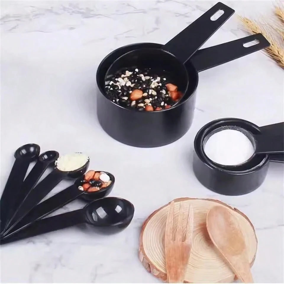 10pcs/Set Measuring Tools Kitchen Measuring Spoons Teaspoon Sugar Scoop Cake Baking Flour Measuring Cups Kitchen Spoons