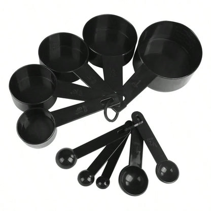 10pcs/Set Measuring Tools Kitchen Measuring Spoons Teaspoon Sugar Scoop Cake Baking Flour Measuring Cups Kitchen Spoons