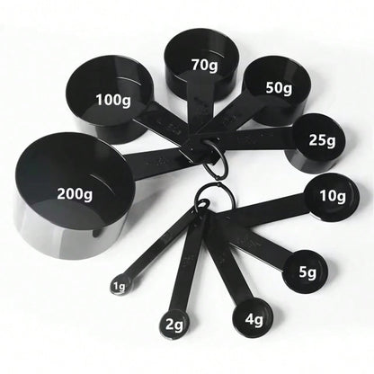 10pcs/Set Measuring Tools Kitchen Measuring Spoons Teaspoon Sugar Scoop Cake Baking Flour Measuring Cups Kitchen Spoons