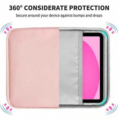 11" Tablet Sleeve Case With Shoulder Strap – Compatible With IPad, Galaxy, Kindle & Android Tablets