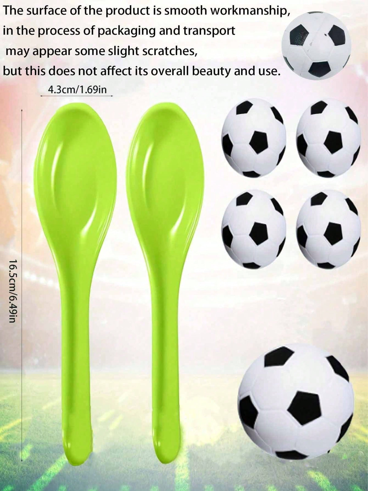 12/24pcs Football Party Game Set: Dribbling Relay Toys Set (Suitable For Teens And Adults), Includes Foam Footballs And Relay Games; Ideal As Party Supplies And Small Gifts For Sports Events, School P