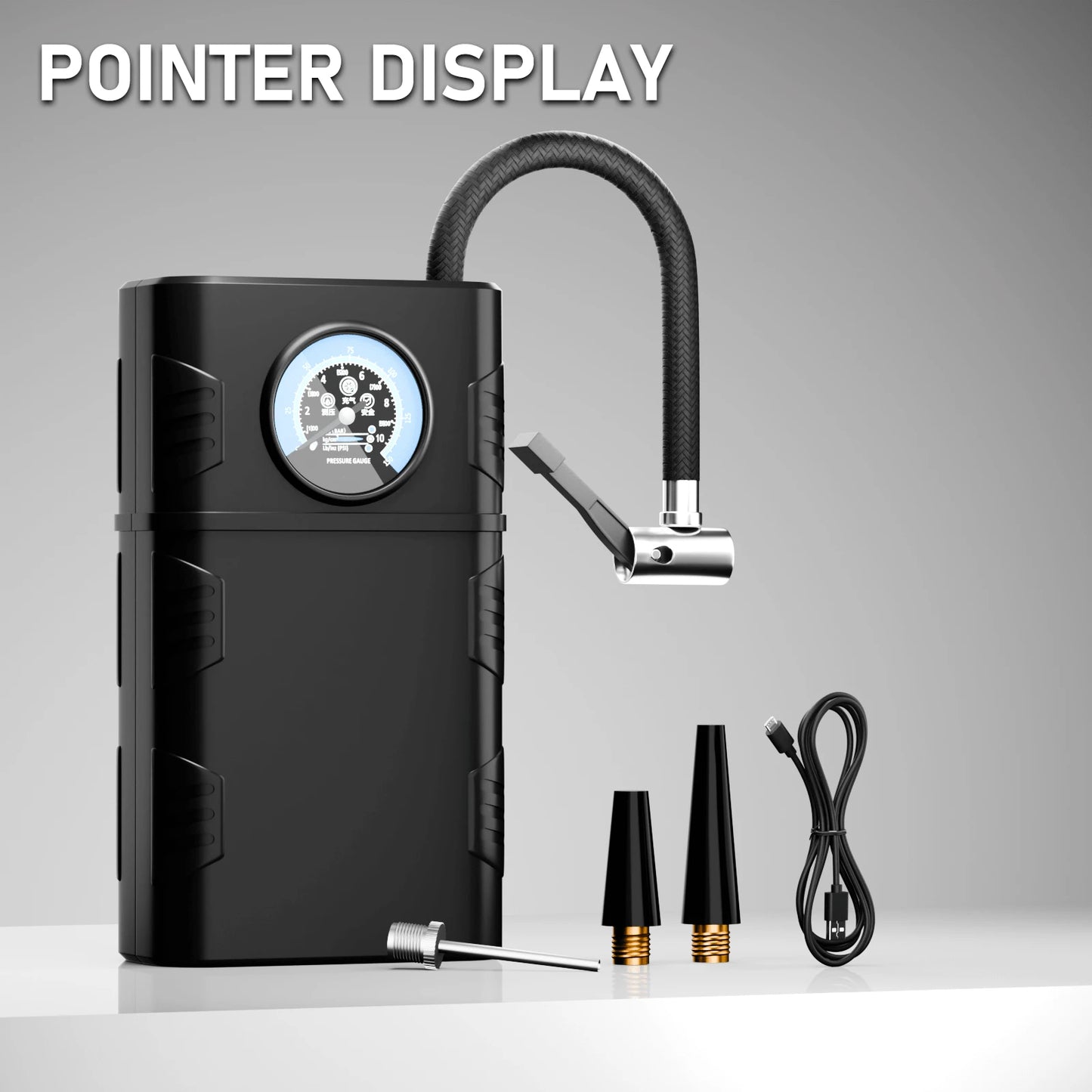 120 PSI Wireless Pionter Display Car Tire Air Pump Portable Air Compressor