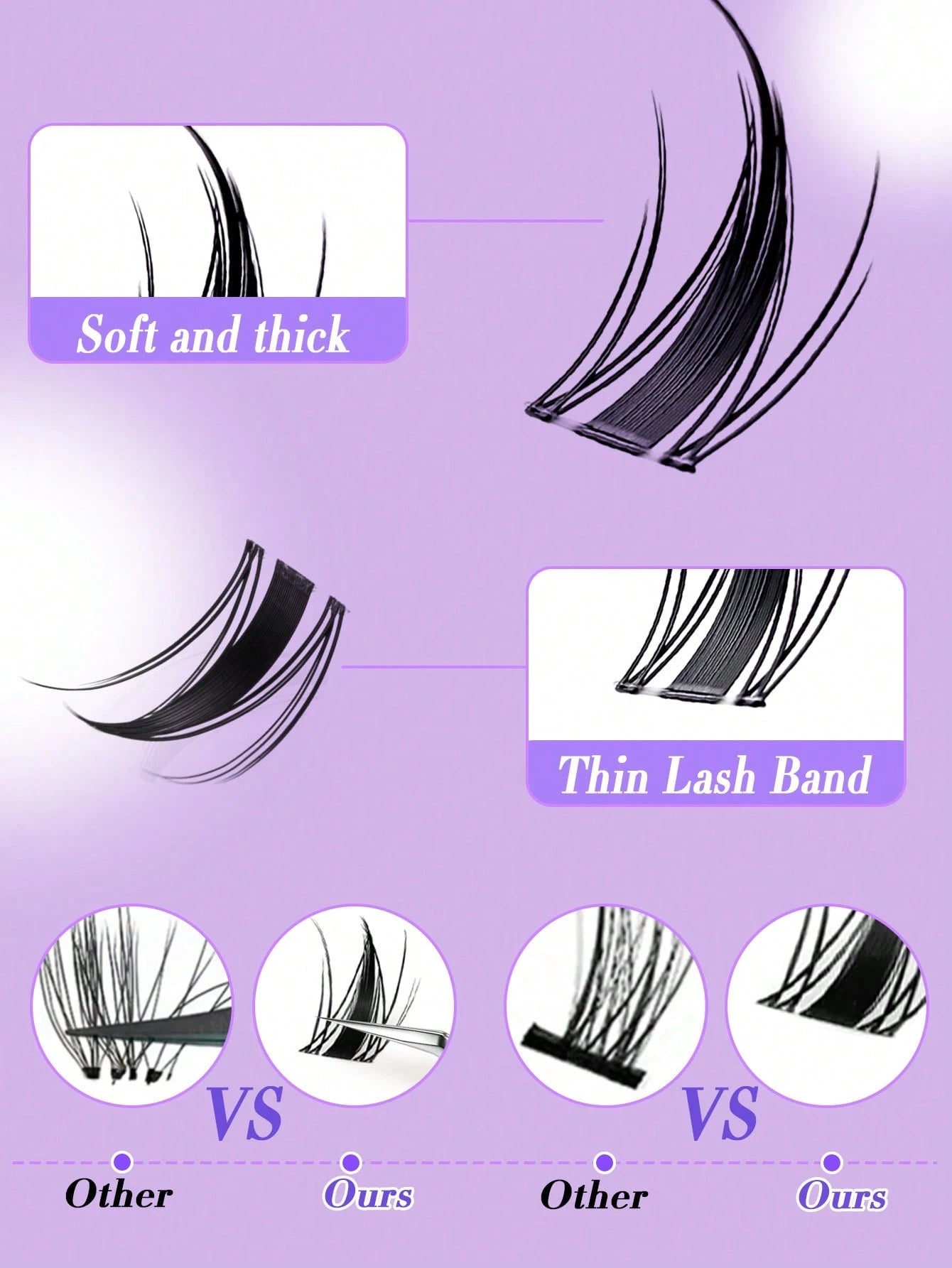 120pcs C/D Curl Maple Leaf Shaped False Eyelashes, New Cat Eye Style (C/D Curl, 8-16mm), Dense Autumn Maple Leaf Shaped False Eyelashes, Super Soft And Lightweight, Reusable Individual Segment False E