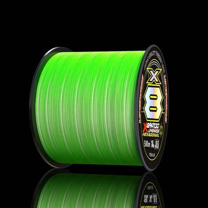 150m/492ft Super Strong Fishing Line, 8-Strand Multifilament PE Anti-Abrasion Braided Line, 10 20 30 40 80 LB For Smooth Long Casting