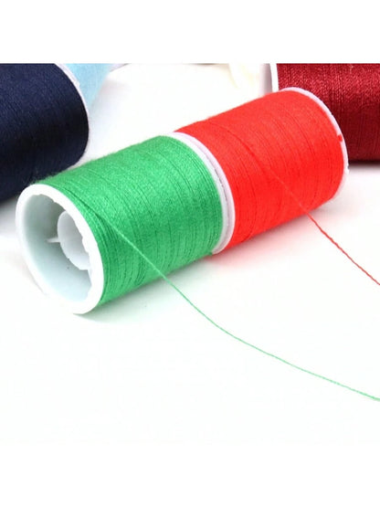 15pcs/Set Multicolor Vibrant Sewing Threads, Sewing Supplies