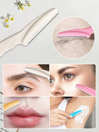 170pcs Set + Storage Box, Includes Multi-Color Eyebrow Trimmer & Shaver Kit, Eyebrow Trimmer & Shaver, Cosmetics, Affordable Price, Room Decor, Vanity, Travel, Bedroom, Makeup Accessories, Eyebrow Raz