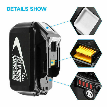 18V Battery and Charger For Grass Shear Cutter