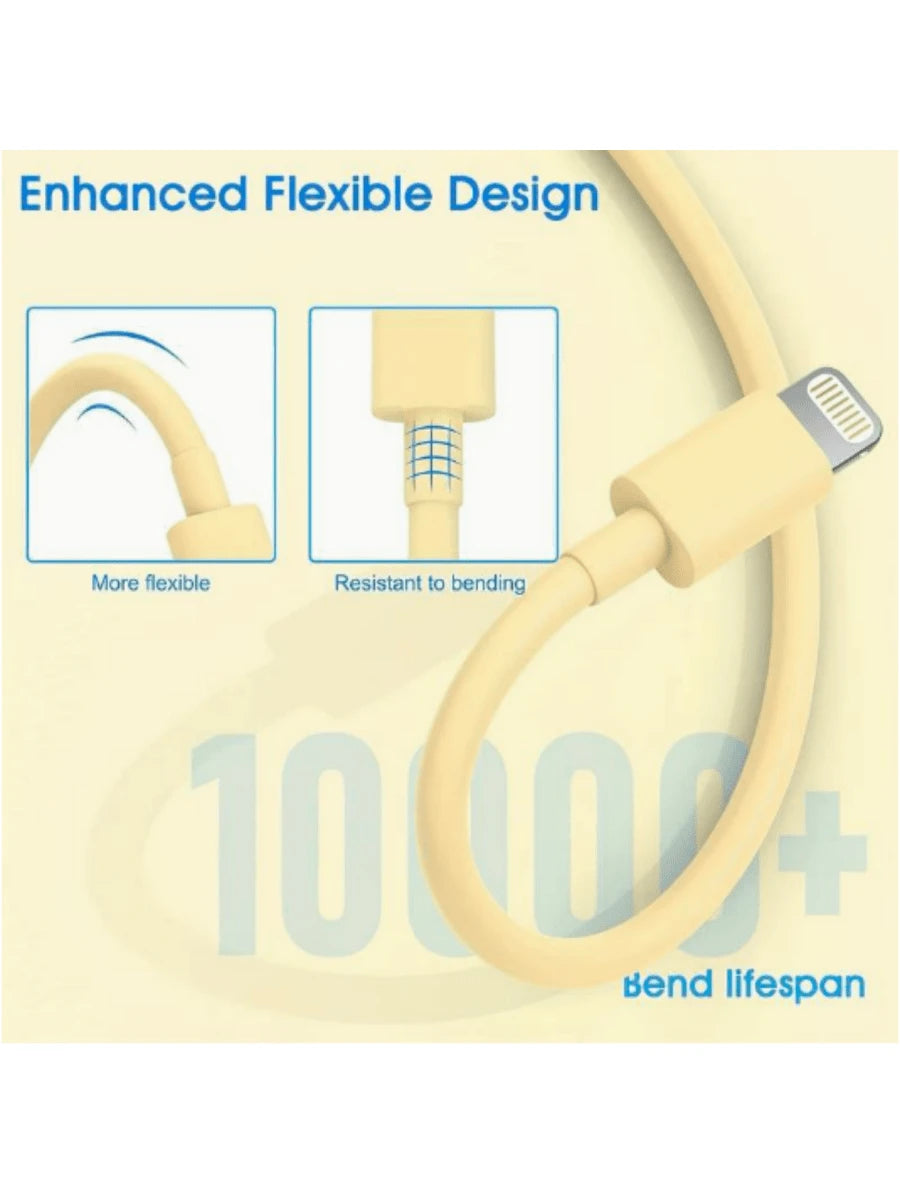 1m/2m/3m Extra Long Charging Cable Compatible With Iphone, Multi-Color Options, Support Fast Charging & High-Speed Data Sync, USB Data Cable Compatible With IPhone 14/13/12/11 Pro Max/Mini/XS Max/XR/X