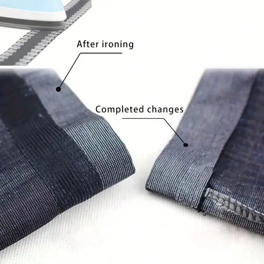 1pc 10M/32.81ft Fusible Web Tape, Iron-On Hem Tape For Pants Hem, Self-Adhesive Fabric Tape For Trousers, Jeans, Clothing