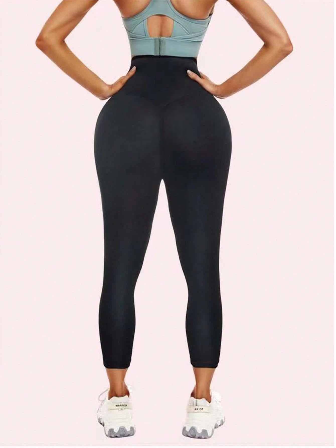1pc 2025 Autumn & Winter Women High Waist Sports Pants, Butt Lifting Sauna Shaping Pants, Women Sportswear Spring Fall