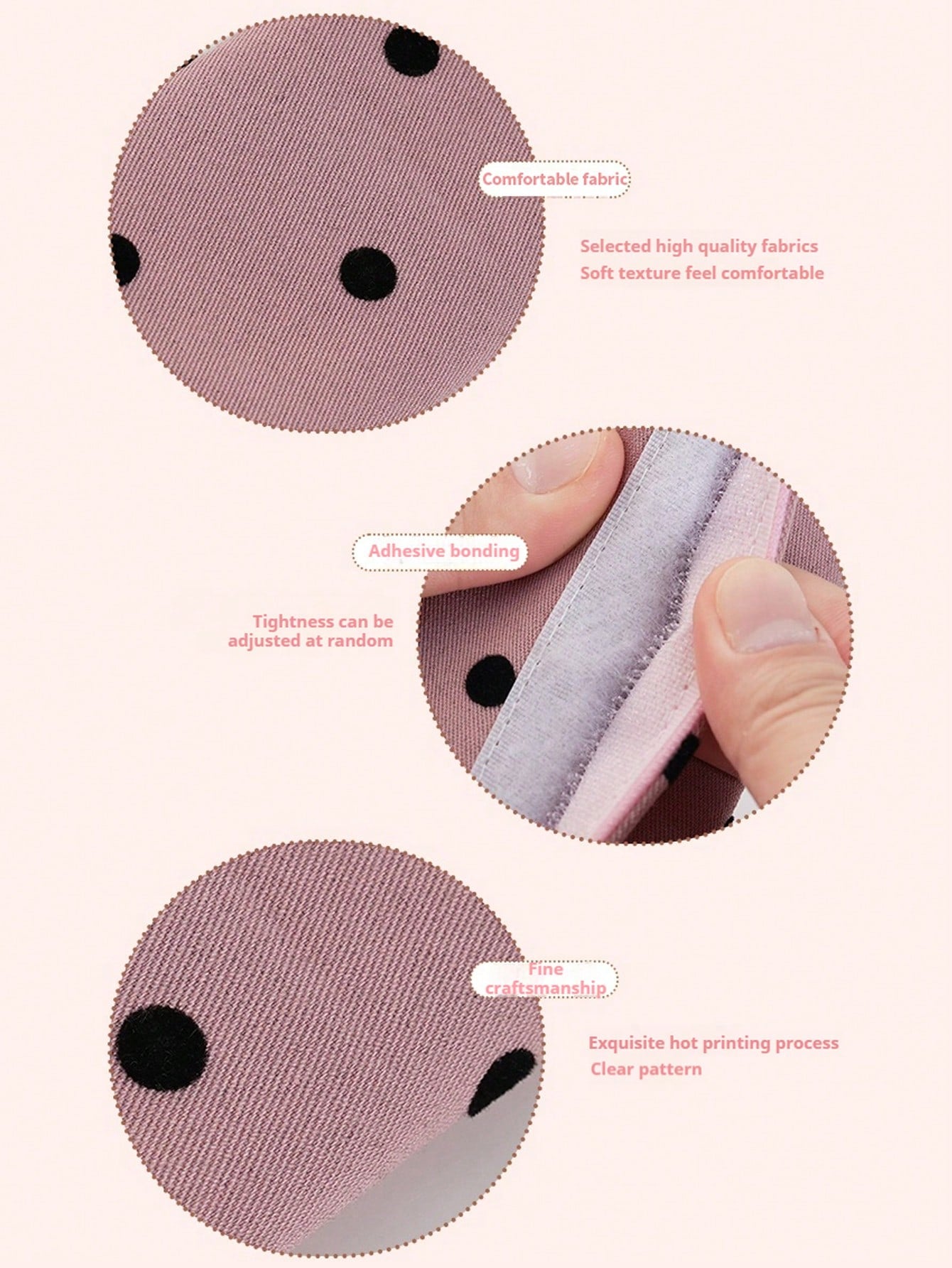 1pc/2pcs Car Shoulder Pad Cover With Polka Dot Bow, Soft Protective Sleeve For Car (The Bows On The Shoulder Pad Are Randomly Placed And The Quantity Is Not Fixed, Which Does Not Affect The Usage)