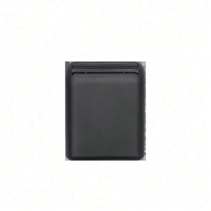 1pc/2pcs Optional Black Car Adhesive Card Storage Box, Car Parking Card/Highway Toll Card/Access Card Hidden Storage Box, Self-Adhesive No-Drill Small Item Organizer Bag, Can Be Attached To Center Con