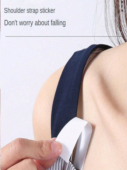 1pc 5m Double-Sided Non-Slip Tape Cutter, Concealed Double-Sided Adhesive Tape For Women Clothing & Body, High Strength Invisible Transparent Tape For Collars, Blouses, Dresses