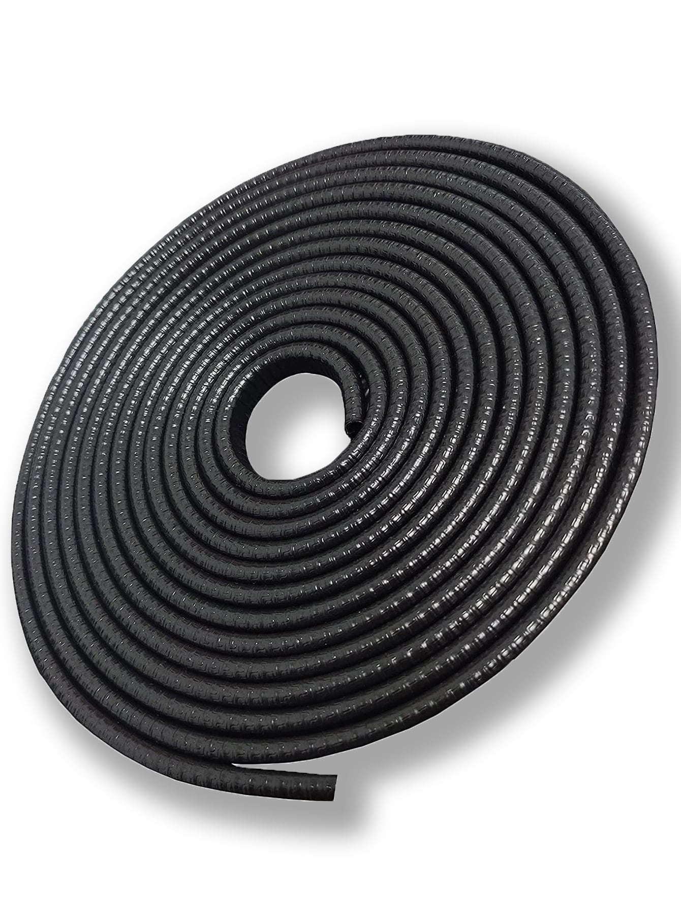 1pc 5m White Car U-Shaped Door Edge Bumper Strip Soundproof Sealing Strip