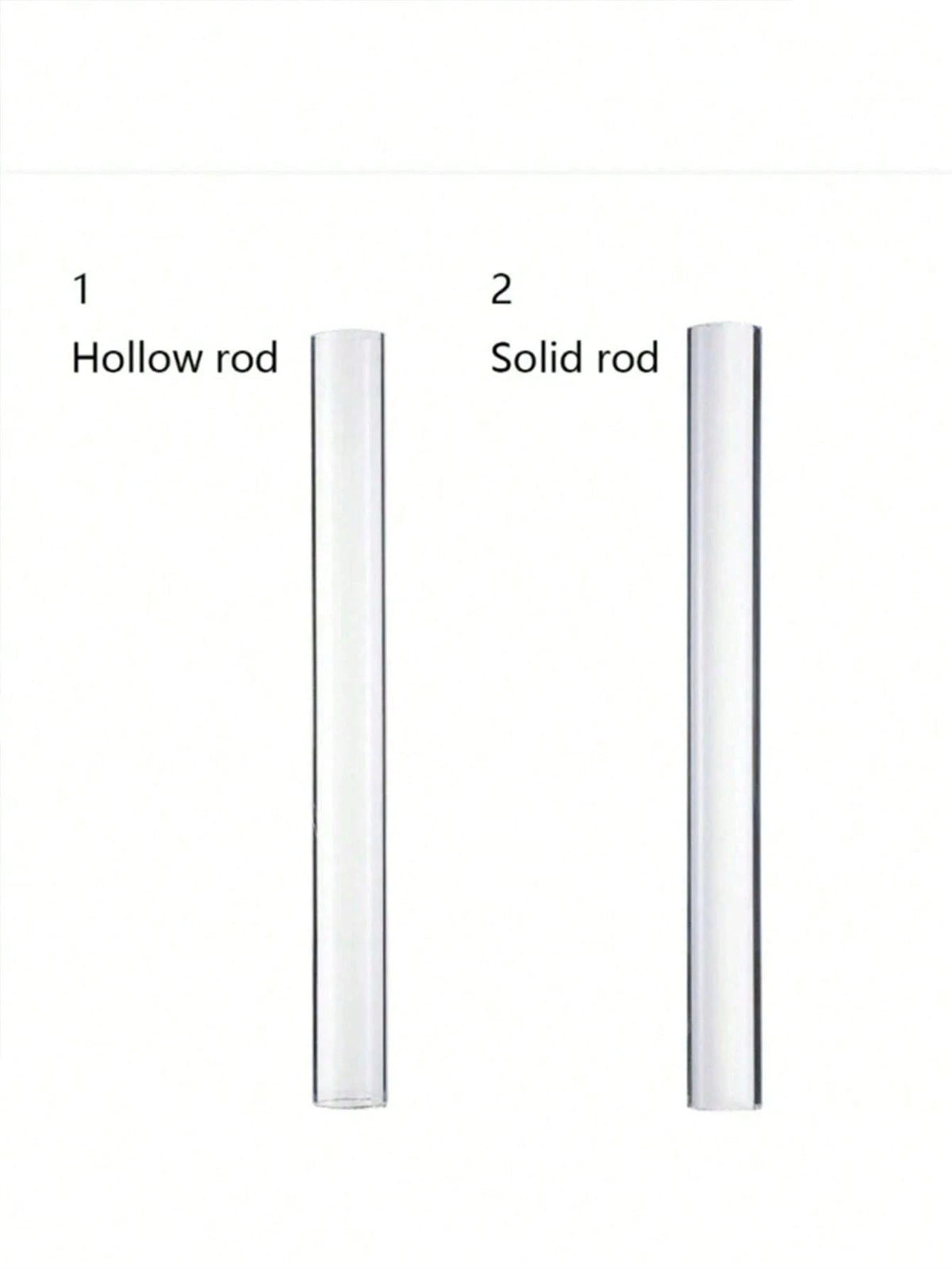 1PC Acrylic 19.5cm Solid \ Hollow Clay Acrylic Rolling DIY Modelling Clay Tools Pottery Porcelain Tool Handmade Art Clay Extruder Craft Tools Craft Accessories