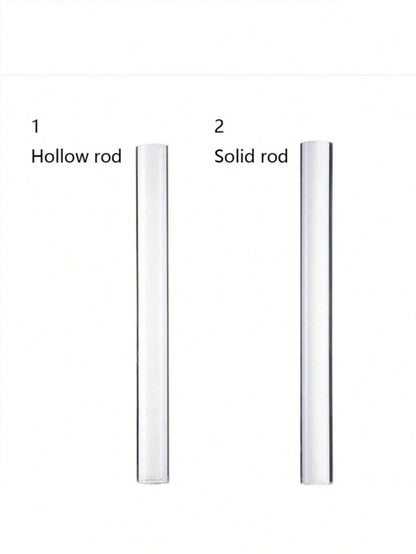 1PC Acrylic 19.5cm Solid \ Hollow Clay Acrylic Rolling DIY Modelling Clay Tools Pottery Porcelain Tool Handmade Art Clay Extruder Craft Tools Craft Accessories