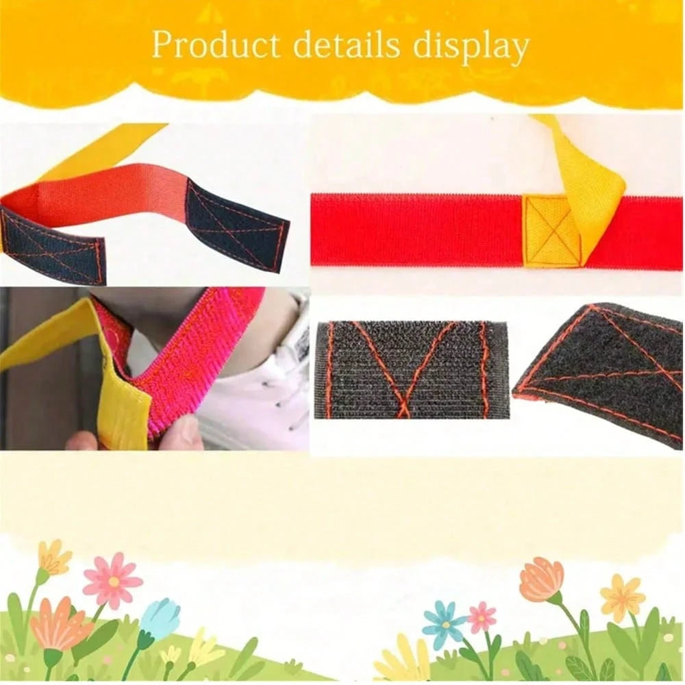 1pc Adjustable Non-Slip Team Building Footprint Game Equipment, Suitable For Garden, Outdoor Party, Anniversary, Team Building, Sports Activities And Picnic Outdoor Games