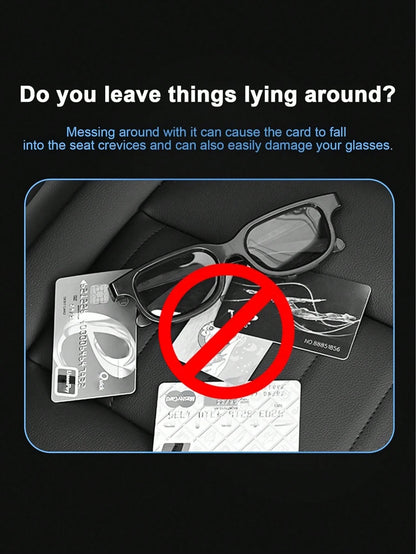 1pc Auto Car Sun Visor Organizer, Visor Holder, Car Sun Visor Mutil-Pocket Storage Organizer,Car Truck SUV Storage Pouch Holder, Multifunctional Auto Interior Accessories Storage Pocket Sun Visor Pouc