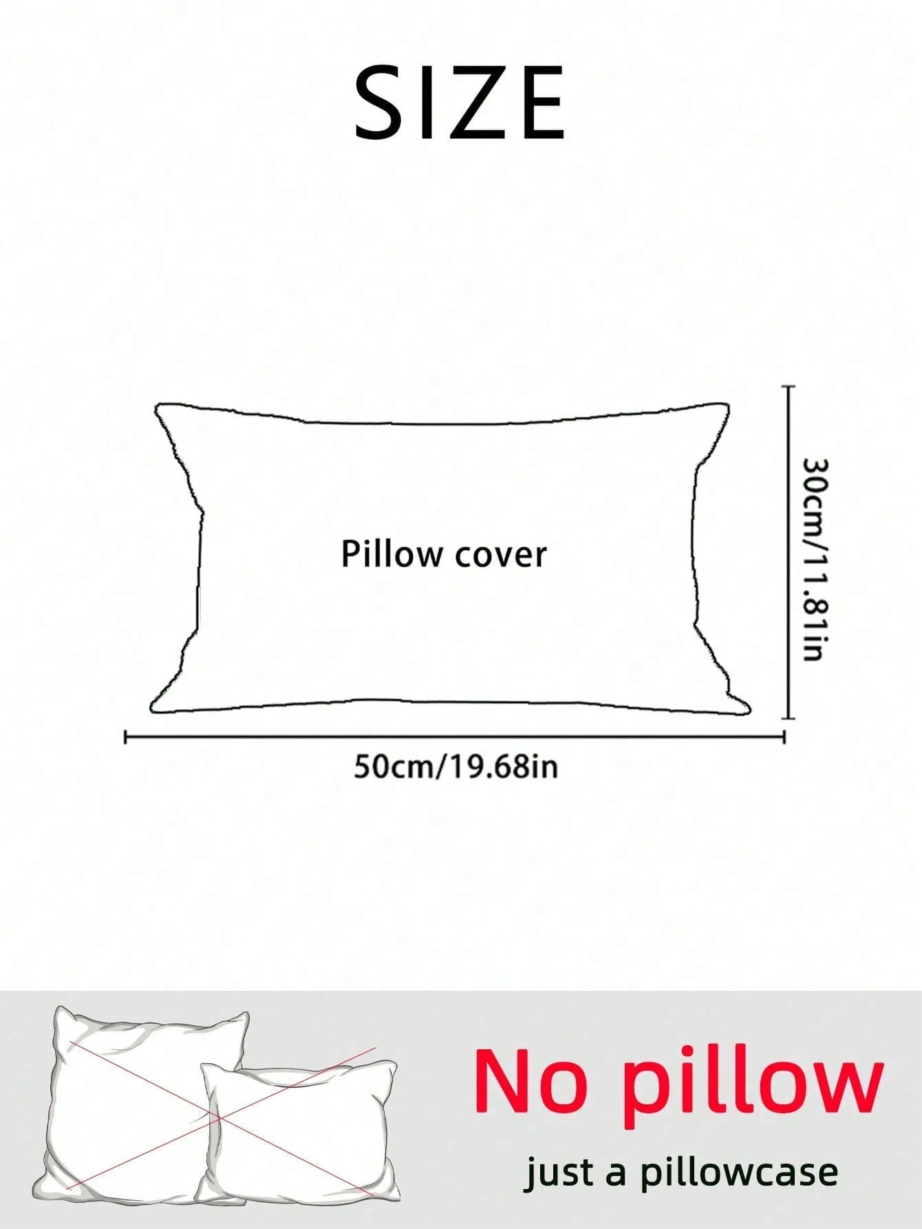 1pc Autumn Limited Pumpkin Embroidery Lumbar Pillow Cover, 2 Colors Available, Sofa Atmosphere Cushion Case, Bedroom Bedside Healing Pillowcase, 11.81*19.68 Inches (30*50 Cm), Pillow Insert Not Includ