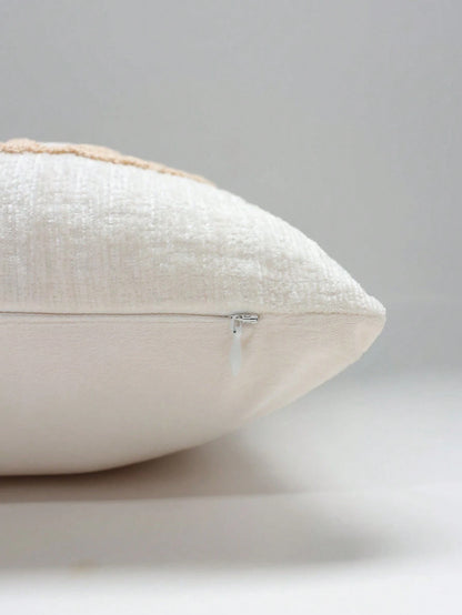1pc Autumn Limited Pumpkin Embroidery Lumbar Pillow Cover, 2 Colors Available, Sofa Atmosphere Cushion Case, Bedroom Bedside Healing Pillowcase, 11.81*19.68 Inches (30*50 Cm), Pillow Insert Not Includ
