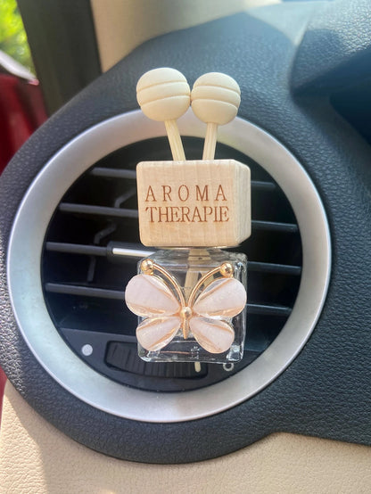 1pc Butterfly Decor Car Air Outlet Perfume Bottle
