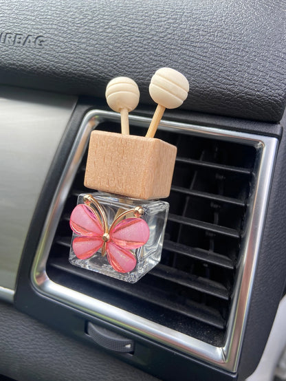 1pc Butterfly Decor Car Air Outlet Perfume Bottle