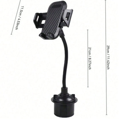 1pc Car Cup Holder Phone Holder, Adjustable Multi-Angle Car Phone Mount Accessory