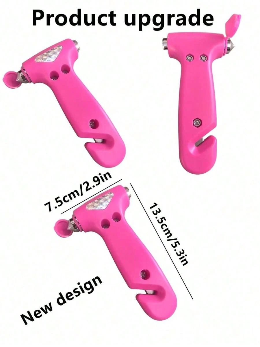 1pc Car Hammer, Automotive Rescue Hammer, Emergency Escape Hammer, Solid Window Breaker
