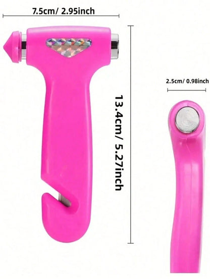 1pc Car Hammer, Automotive Rescue Hammer, Emergency Escape Hammer, Solid Window Breaker