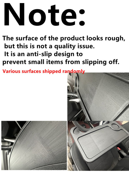 1pc Car Laptop Desk, Multifunctional Car Table Tray, Car Steering Wheel Mount Workspace