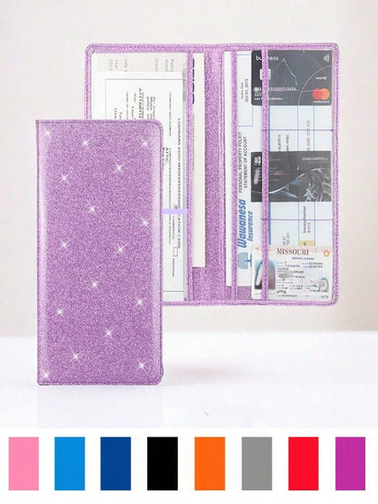 1pc Car Registration & Insurance Card Holder, Vehicle License Document Glove Box Organizer, Suitable For Men, Women & Teenagers, Waterproof Car File Folder To Hold Cards, Driver's License, Etc.
