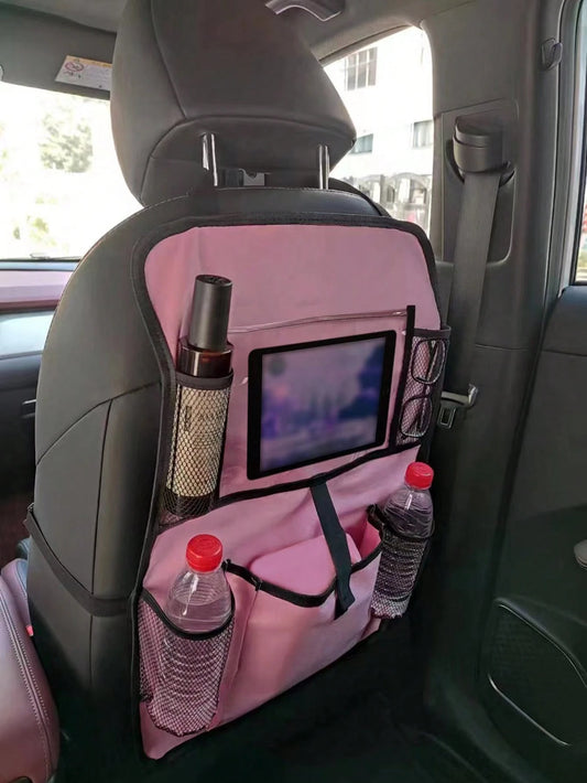 1pc Car Seat Back Storage Bag