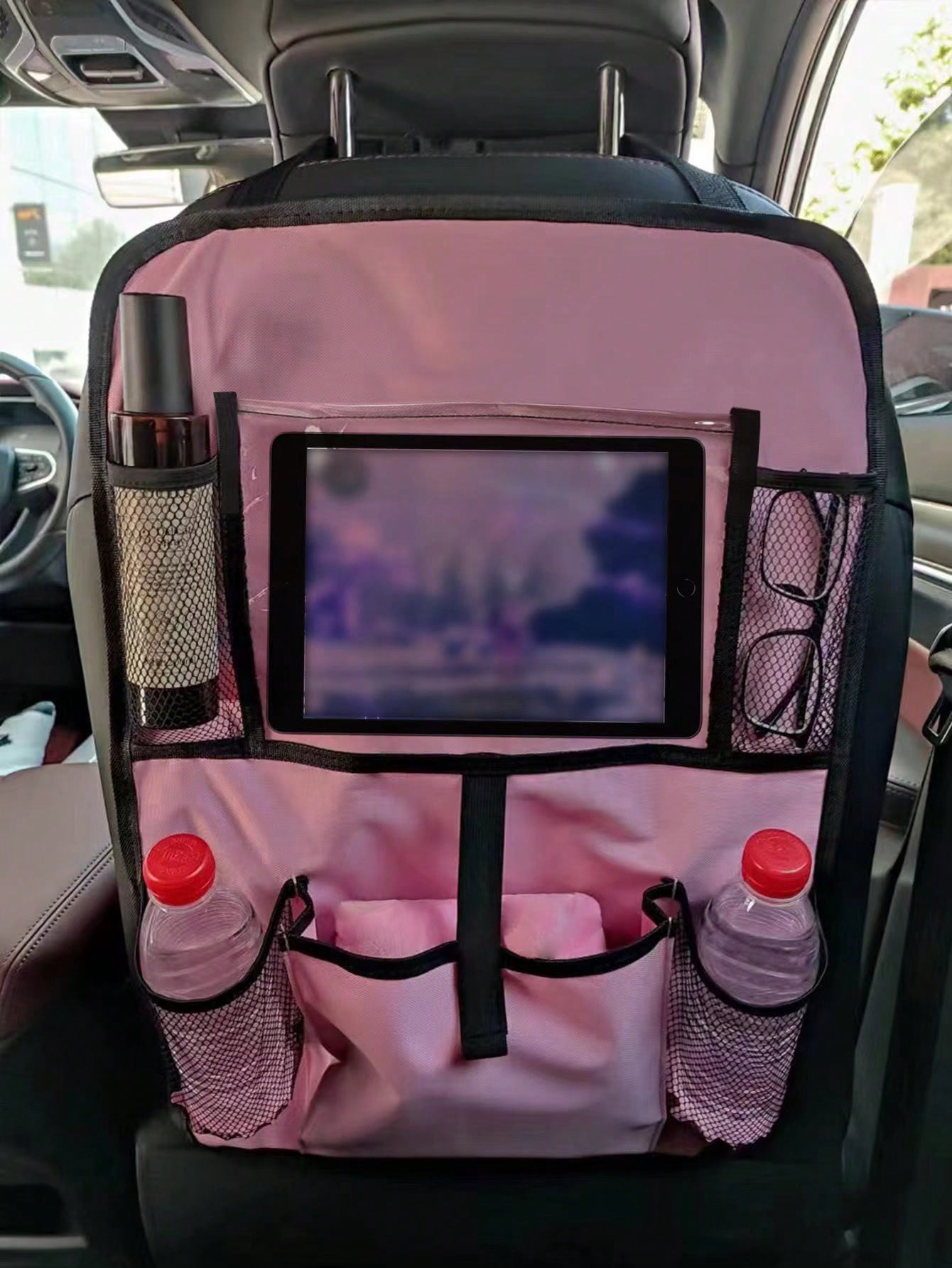 1pc Car Seat Back Storage Bag