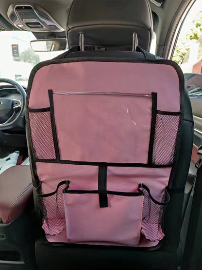 1pc Car Seat Back Storage Bag