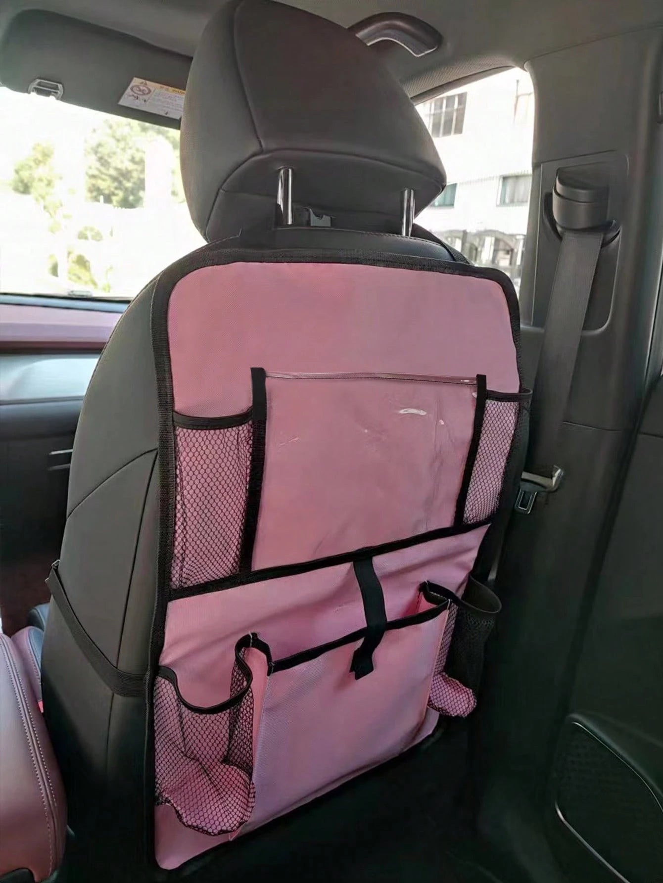 1pc Car Seat Back Storage Bag