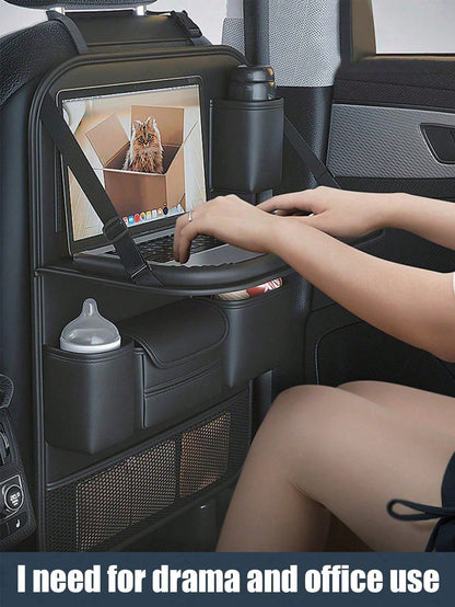 1pc Car Storage Bag Car Seat Back Storage Bag Car Tissue Box Car Seat Back Storage Rack Car Seat Back Storage Bag