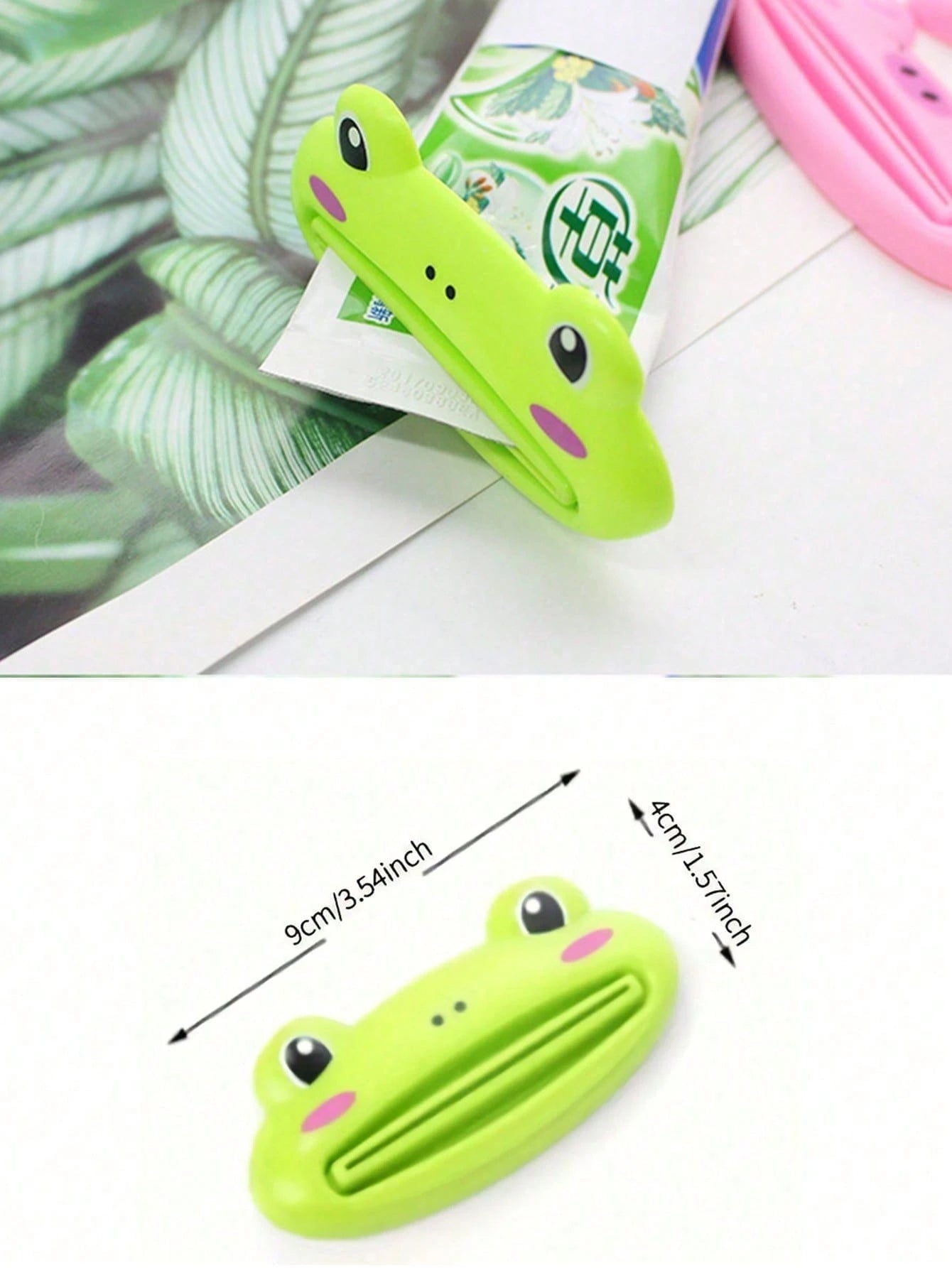 1pc Cartoon Toothpaste Squeezer, Multi-Functional Makeup Tool