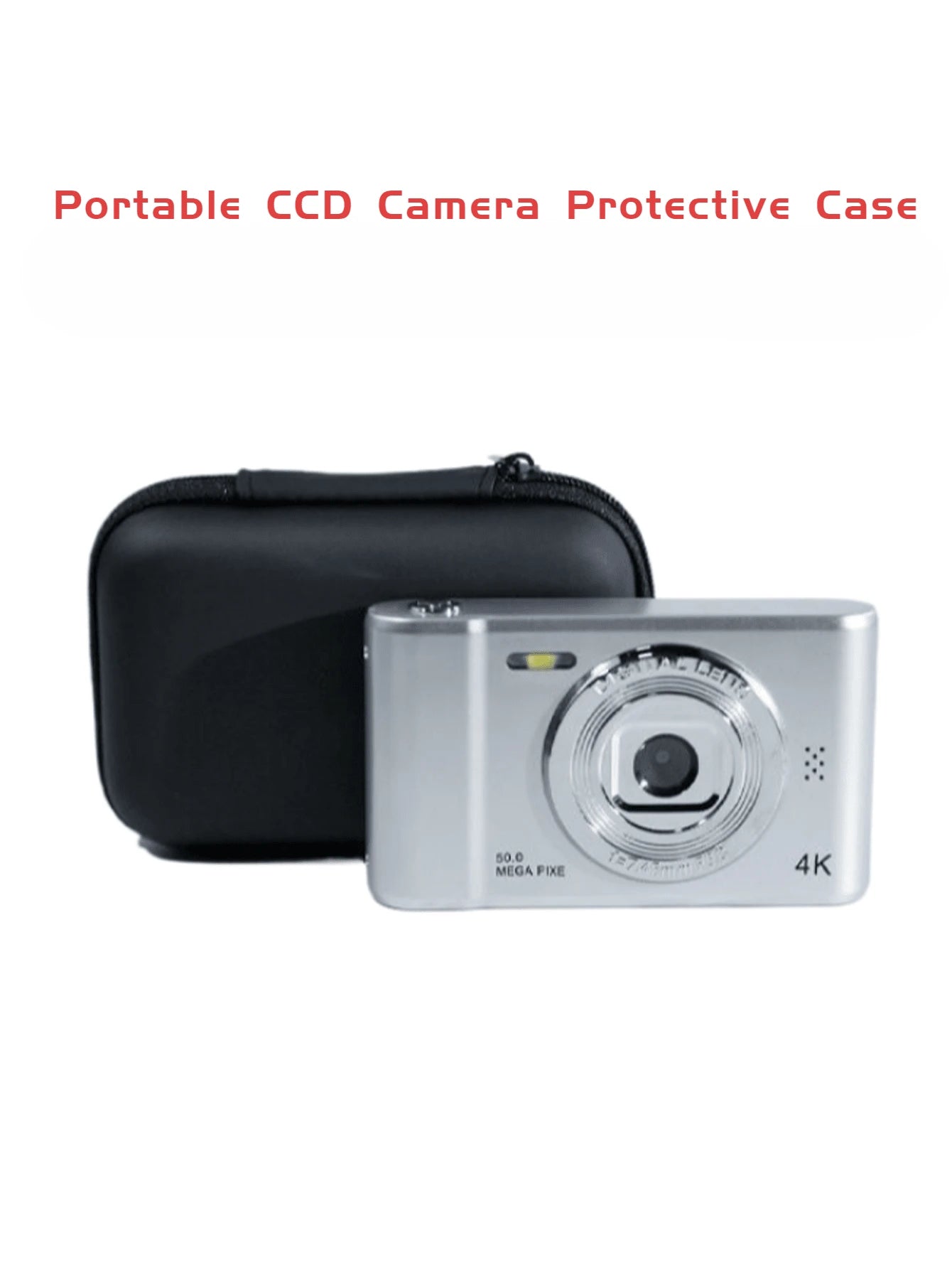 1pc CCD Camera Storage Bag, Compact Portable, Multi-Color Options, Great For New Year Gifts, Travel And Back To School, Ideal For Photography Enthusiasts
