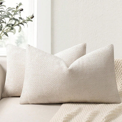 1pc Chenille Decorative Pillow Case, Soft Textured Luxury Throw Pillow Cover For Bed And Living Room Sofa